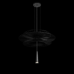 Превью фото №2  Подвесной светильник 10141B/600 Black Подвесной светильник LOFT IT Star