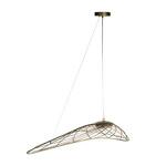 Превью фото №8  Подвесной светильник 10127/590 Gold Подвесной светильник LOFT IT Tressage
