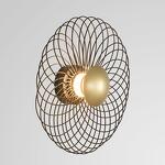 Превью фото №5  LUMION 8379/8WL LEDIO LN26 299 черный, металл/акрил Бра LED 8W 3000K 220V CAMOMILE