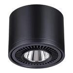 Превью фото №7  NOVOTECH 358814 OVER NT21 378 черный Светильник накладной светодиодный IP20 LED 18W 1600Лм 4000K 220V GESSO