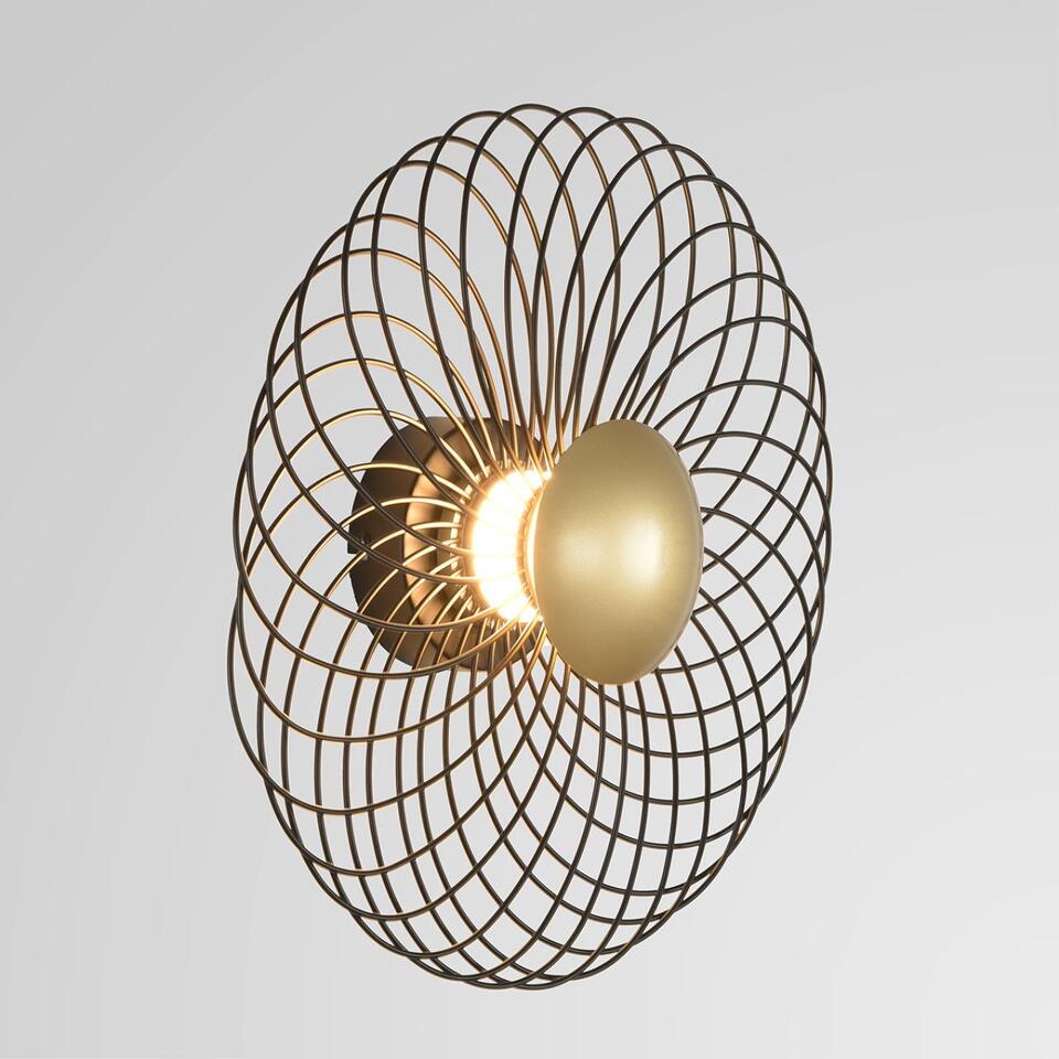 Фото №7  LUMION 8379/8WL LEDIO LN26 299 черный, металл/акрил Бра LED 8W 3000K 220V CAMOMILE