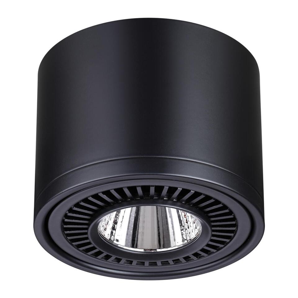 Фото №7  NOVOTECH 358814 OVER NT21 378 черный Светильник накладной светодиодный IP20 LED 18W 1600Лм 4000K 220V GESSO