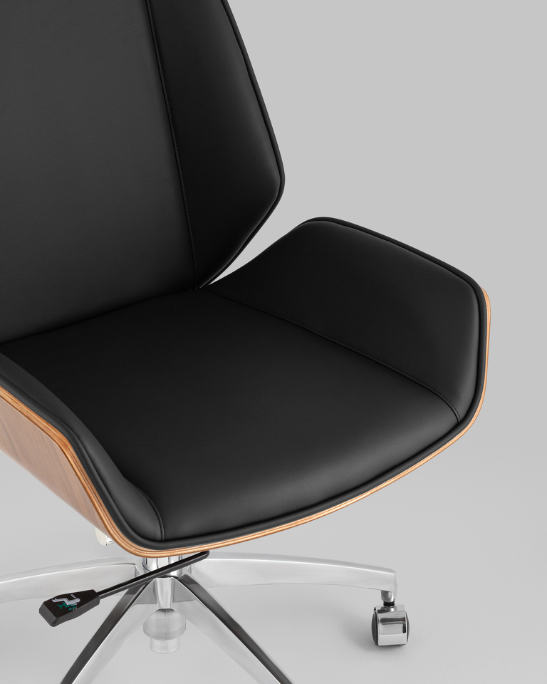 Фото №8  Кресло Кресло офисное TopChairs Crown SN черный