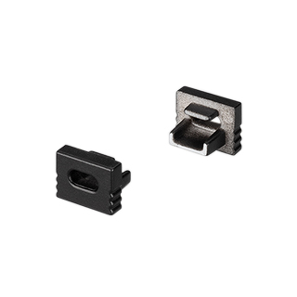 Фото №1  Arlight Заглушка SL-MINI-8-H6 BLACK с отверстием ( Пластик)
