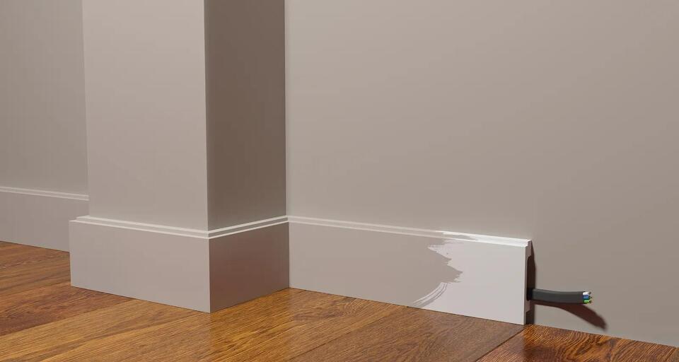 Фото №8  Плинтус Decor-dizayn DD723/Плинтус (80х16x2000мм)/22, шт
