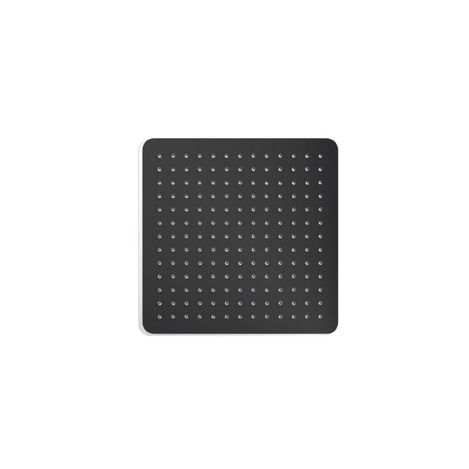 Фото №2  EXCELLENT Верхний душ Slim AREX.3022BL 20х20 см (черный мат)