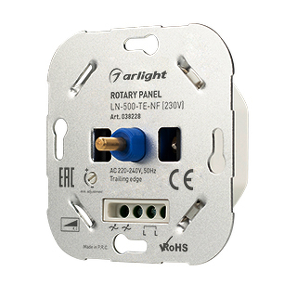 Фото №1  Arlight Панель роторная LN-500-TE-NF (230V) ( IP20 Металл, 3 года)