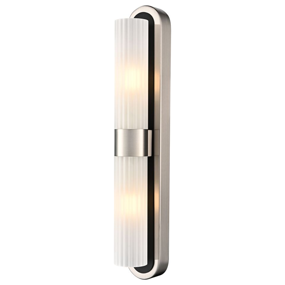 Фото №1  282-201-02 VELANTE Современный стиль светильник настенный, E14-LED, 2x7W
