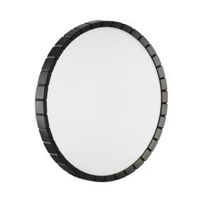 Фото SONEX 7649/DLN PALE SN 142 Светильник пластик/белый/черный LED 48Вт 3000/4000/6000К D385 IP43 CCT ATABI BLACK