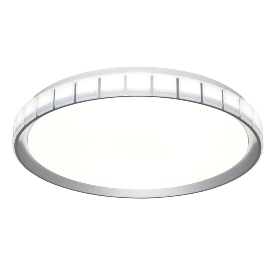 Фото №4  SONEX 7696/ELN PALE SN 90 Светильник пластик/серебристый LED 76Вт 3000/4000/6000К D495 IP43 CCT KUPI SILVER