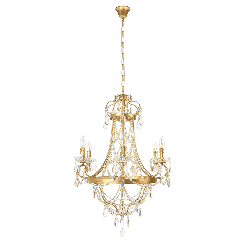 Фото №9  Люстра 10430/6 Подвесная люстра LOFT IT Foil