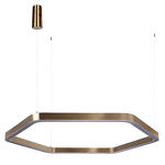 Превью фото №1  Подвесной светильник 10243L Gold Подвесной светильник LOFT IT Titanium