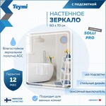 Превью фото №2  Teymi Зеркало Solli Pro 60х70, LED подсветка, сенсор