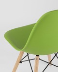Превью фото №9  Стул Eames Style DSW зеленый (разборный каркас)