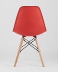 Превью фото №7  Стул Eames Style DSW красный x4 (разборный каркас)