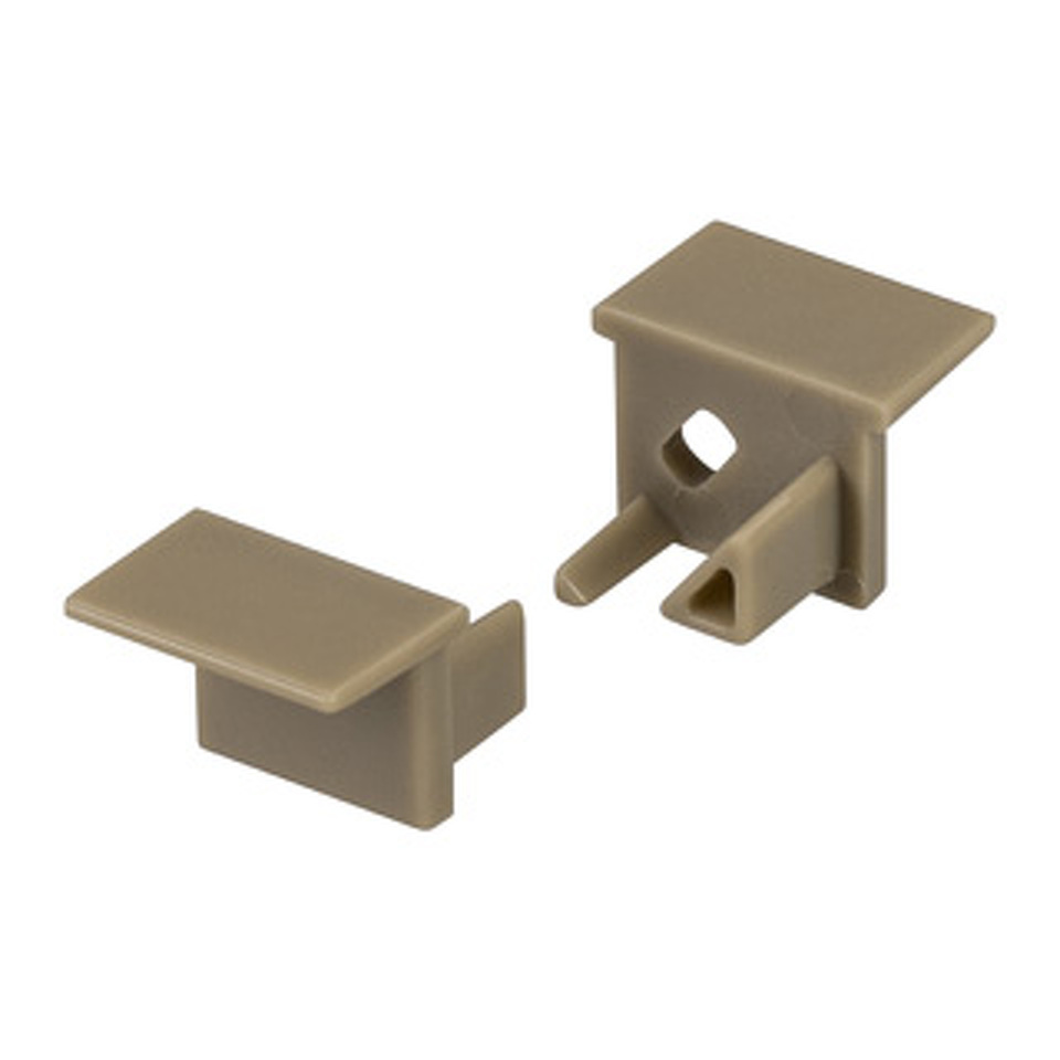 Фото №1  Arlight Комплект заглушек SL-BEVEL-H10-F14 OLIVE GREY ( Пластик)