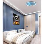 Превью фото №2  LUMION 6507/80CL LEDIO LN26 355 белый, синий Потолочный светильник с ПДУ LED 83W 3000-6000K 220V ATLAS