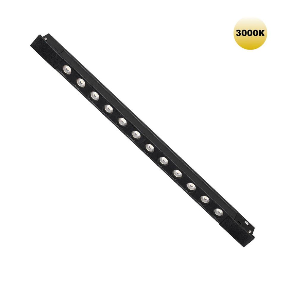 Фото №7  NOVOTECH 359511 SHINO NT24 126 черный Трековый светильник для низковольт. шинопровода арт.135179-135180 IP20 LED 12W 48V 3000K 580Лм FLUM