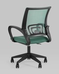 Превью фото №7  Кресло Кресло офисное TopChairs ST-Basic сетка/ткань зеленый