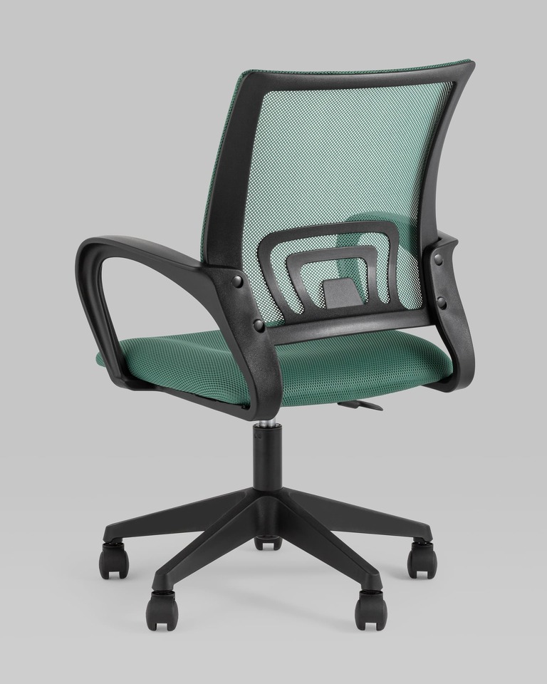Фото №9  Кресло Кресло офисное TopChairs ST-Basic сетка/ткань зеленый