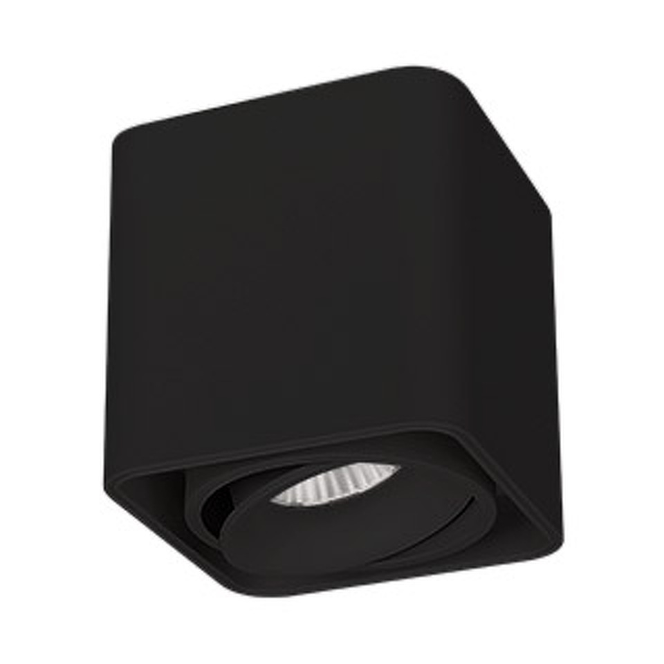 Фото №1  Arlight Светильник SP-CUBUS-S100x100-8W Day4000 (BK, 45 deg, 230V) ( IP20 Металл, 3 года)