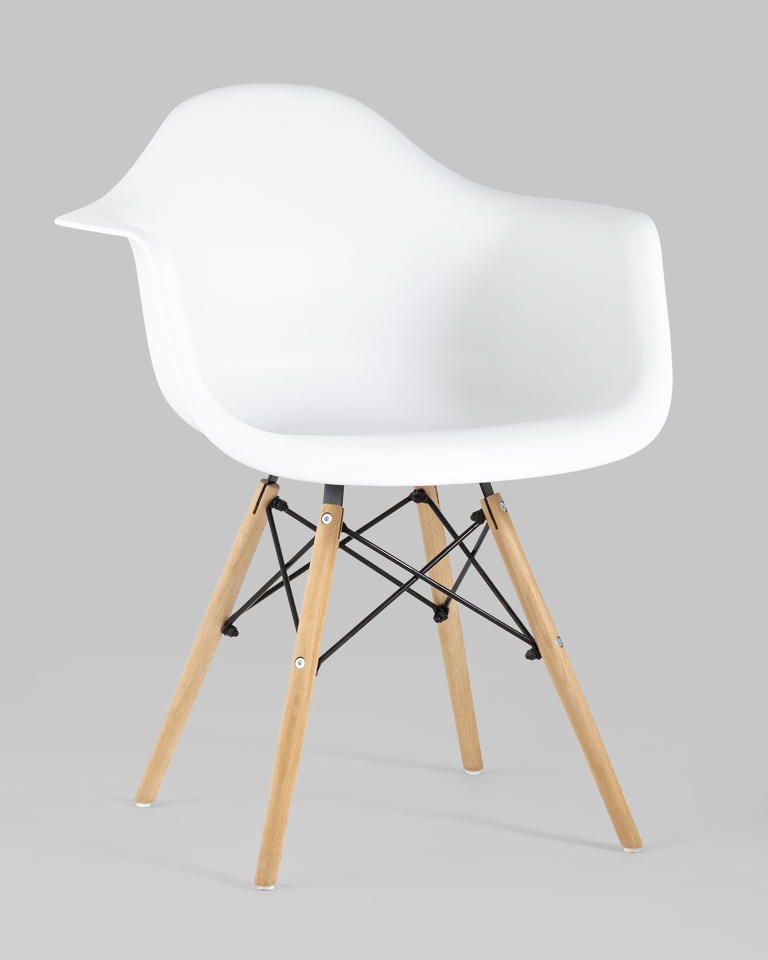 Фото №10  Стул Eames DAW белый