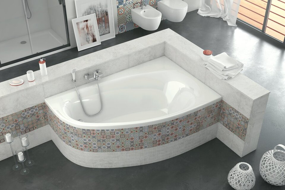 Фото №4  EXCELLENT (РАСПРОДАЖА) Ванна Kameleon 170x110 (прав.)