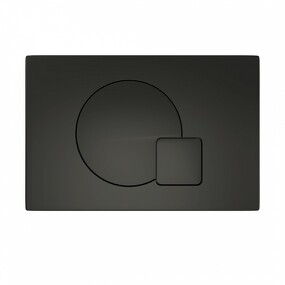 Фото Watersense Клавиша смыва Elli, двойной смыв, черный матовый T70023BM