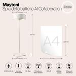 Превью фото №10  Настольная лампа Аккумуляторный светильник Maytoni MOD229TL-L3W3K2