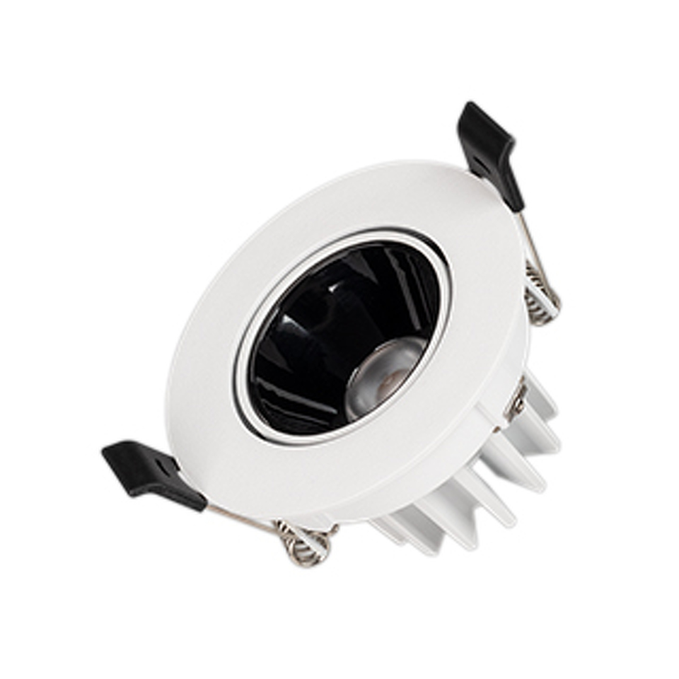 Фото №1  Arlight Светильник MS-FORECAST-BUILT-TURN-R82-8W Day4000 (WH-BK, 32 deg, 230V) ( IP20 Металл, 5 лет)