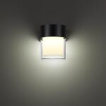 Превью фото №5  NOVOTECH 359297 STREET NT24 774 черный Светильник ландшафтный настенный IP65 LED 5W 4000K 175-265V OPAL