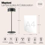 Превью фото №9  Настольная лампа Аккумуляторный светильник Maytoni MOD229TL-L3B3K2