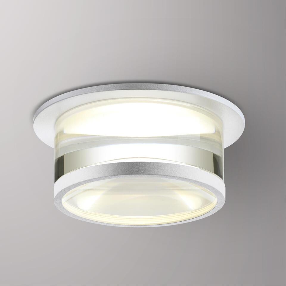 Фото №3  NOVOTECH 370915 SPOT NT22 512 белый Светильник встраиваемый IP20 GU10 9W 220V GEM