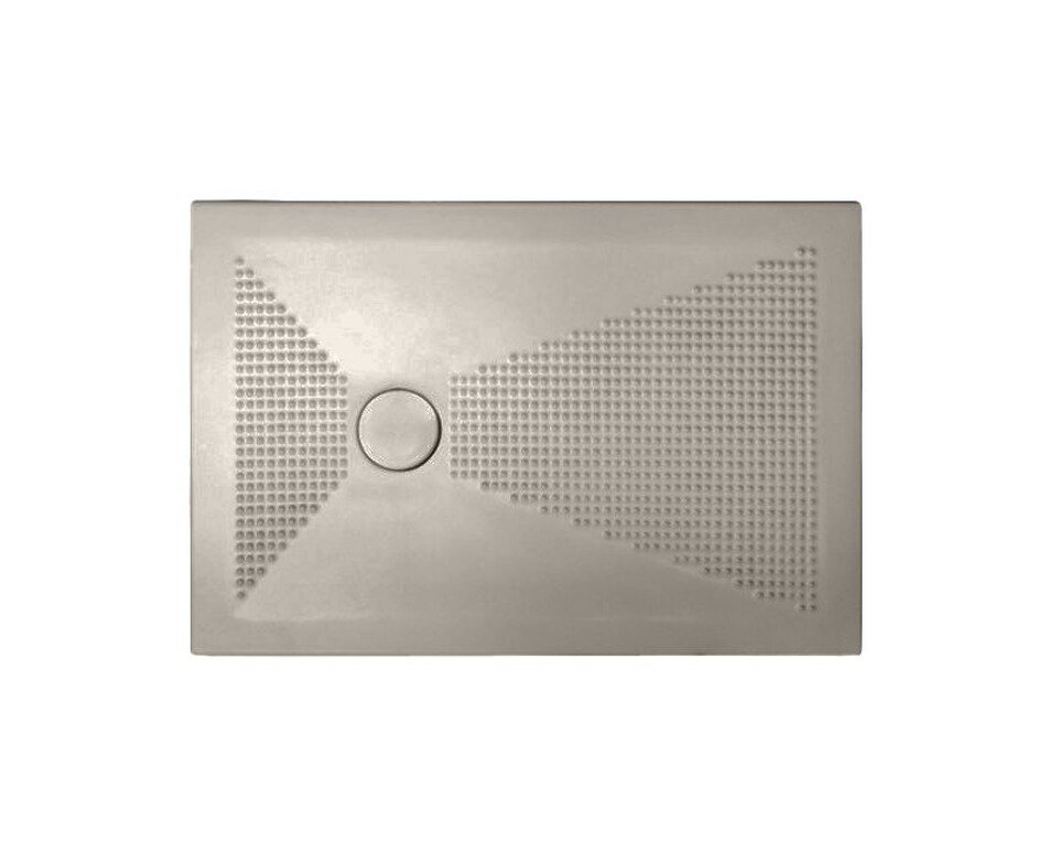 Фото №10  UPC810 / UPCM810 Althea душевой поддон 80х100, 3 см  Матовый бетон Plus-Ton®