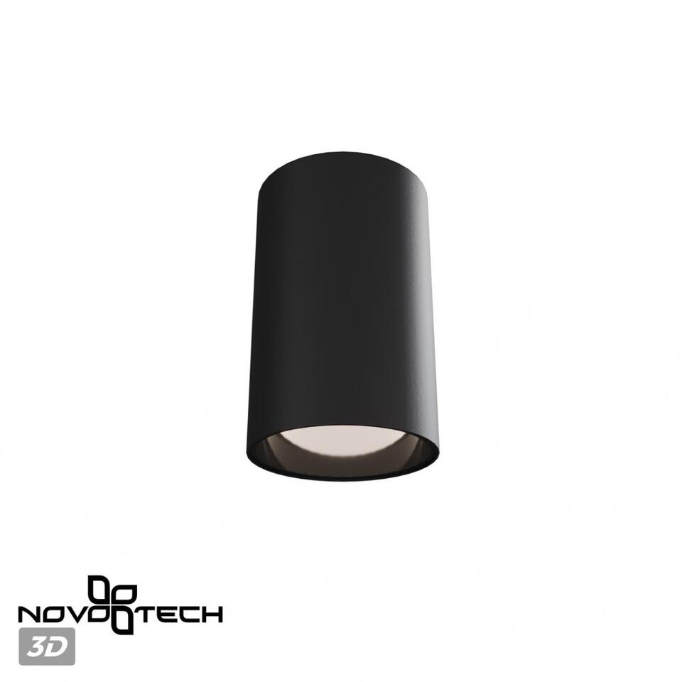 Фото №8  NOVOTECH 359419 OVER NT24 376 черный Светильник накладной влагозащищённый IP54 LED 10W 170-265V 4000К 830Лм RECTE
