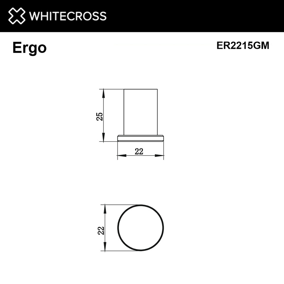 Фото №2  Крючок WHITECROSS Ergo ER2215GM (оружейная сталь)