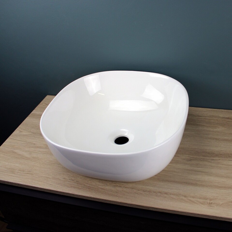 Фото №15  Раковина Teymi Раковина Solli 41 artceramic, накладная, белая T50203