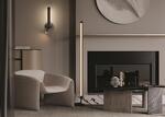 Превью фото №3  Торшер Напольный светильник (торшер) Maytoni MOD214FL-L20B3K
