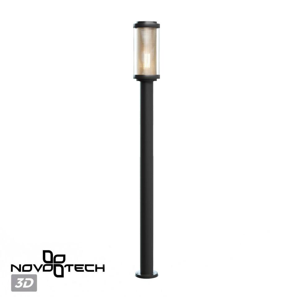Фото №5  NOVOTECH 370970 STREET NT24 674 черный Светильник ландшафтный IP54 E27 max 25W 220-240V MATRIX