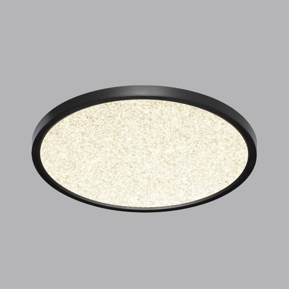 Фото №12  SONEX 7662/32L MITRA LED SN 555 Светильник пластик/белый/черный LED 32Вт 3000/4000K D400 IP40 OMEGA BLACK