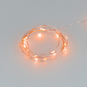 Фото Ardecoled Светодиодная гирлянда ARD-DEW-HOME-2000-CLEAR-20LED-STD Orange (3V, Battery Pack) ( IP20)