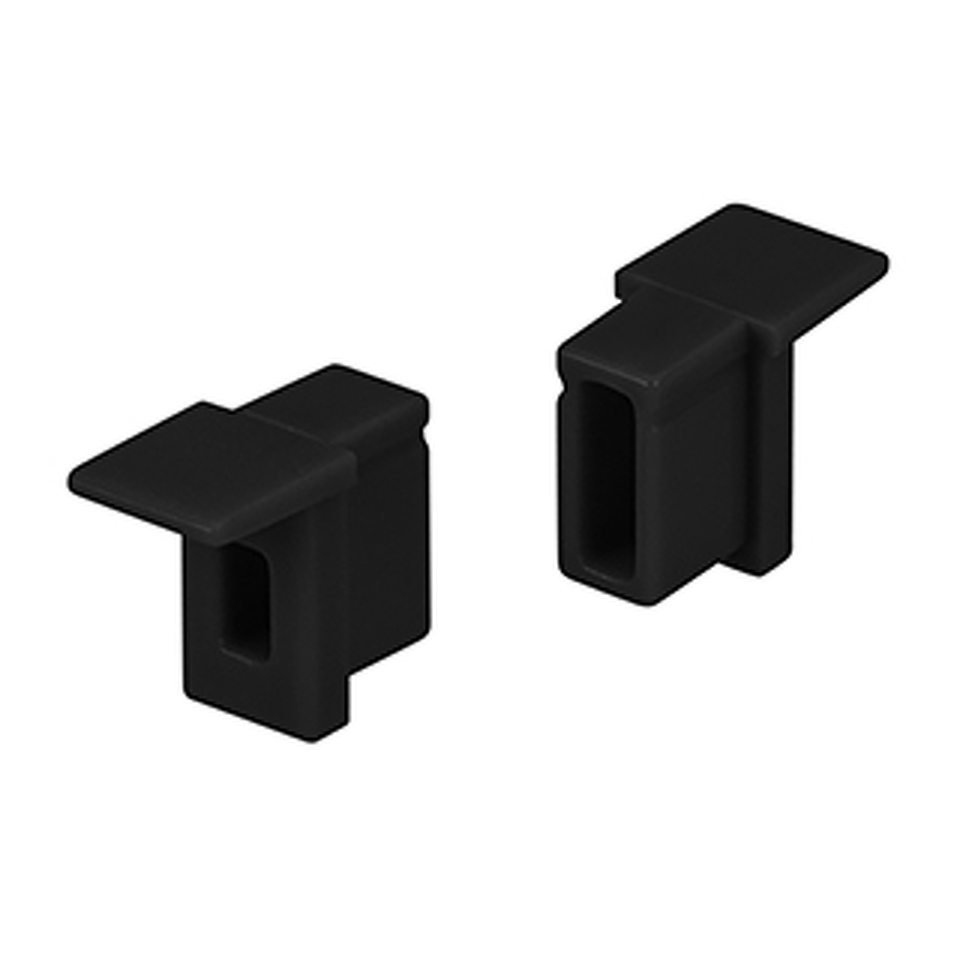 Фото №1  Arlight Заглушка SL-MINI-6-H9 BLACK c отверстием ( Пластик)