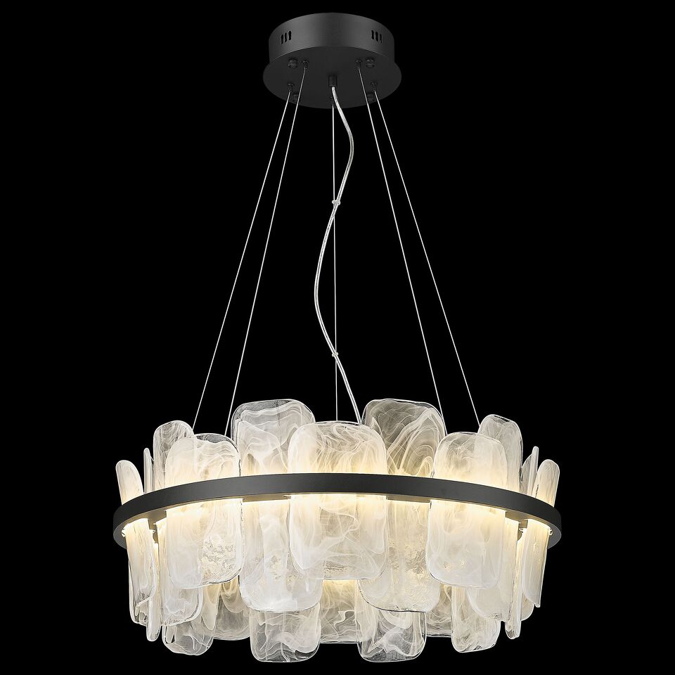Фото №1  Подвесной светильник WE158.20.603 WERTMARK NELLY светильник подвесной, LED, 110W, 3000K
