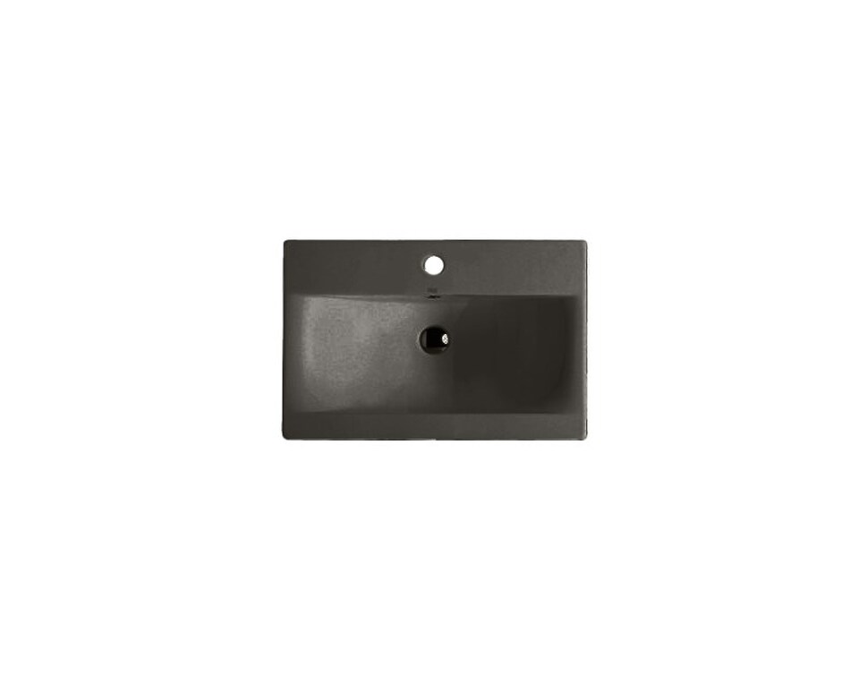 Фото №7  Раковина 30383 Althea Clever подвесная раковина 60x39 см.  Матовое железо Plus-Ton®