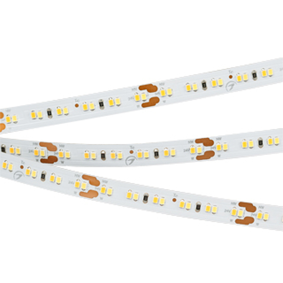 Фото №1  Arlight Лента MICROLED-5000 24V White-CDW 8mm (2216, 240 LED/m, Bipolar) ( 9.6 Вт/м, IP20)