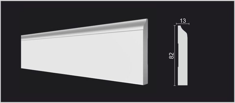 Фото №3  Плинтус Decor-dizayn DD47/Плинтус (82x13x2000мм)/23, шт