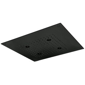 Фото SF030BXX AQUAelite Techno верхний душ потолочного крепления, 400x400 мм Матовый чёрный, 38/05Q
