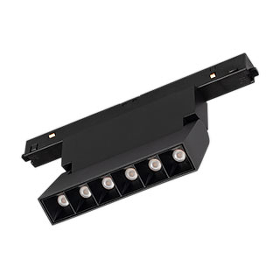 Фото №1  Arlight Светильник MAG-ORIENT-DOTS-FOLD-S195-6W Warm3000 (BK, 30 deg, 48V) ( IP20 Металл, 5 лет)