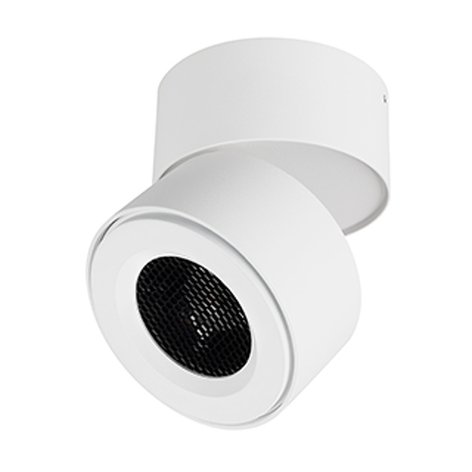 Фото №1  Arlight Светильник SP-POINT-SURFACE-R85-12W Warm3200-MIX (WH, 15 deg, 230V) ( IP20 Металл, 5 лет)