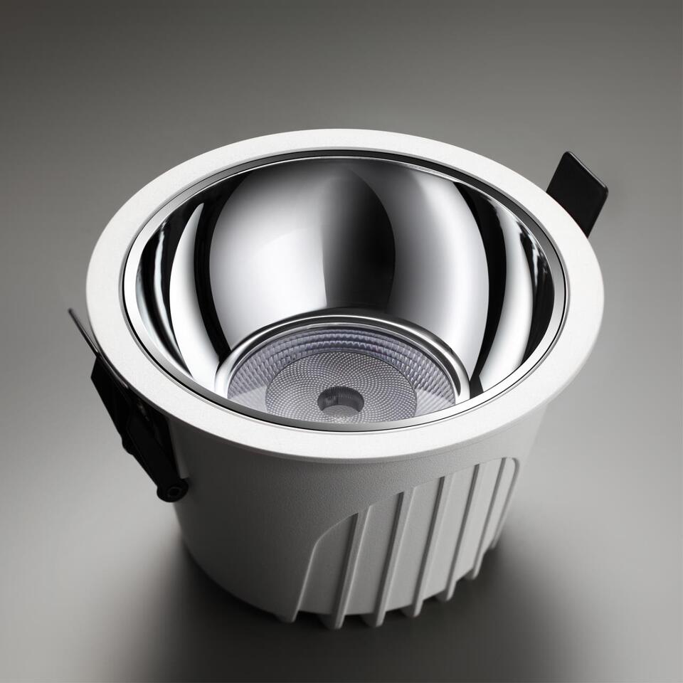 Фото №5  NOVOTECH 358693 SPOT NT21 462 белый/хром Светильник встраиваемый светодиодный IP20 LED 4000К 20W 100-265V KNOF